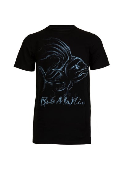 Buy Bob Marlin Premium TShirt One Love for Fishing Vapor Rooster in UAE