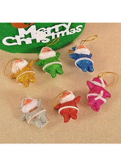 Buy 6 Pieces Multi Color Santa Claus in Egypt