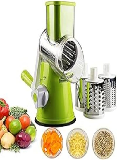 اشتري UHOO Vegetable Grater, Food Slicer Shredder Grater for Kitchen, Dishwasher Safe Kitchen Grater and Vegetable Slicer for Cucumber, Zucchini, Carrot, Potato, etc في مصر