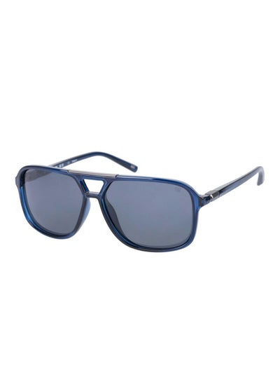 Buy men Precision 8505 Aviator Sunglasses Blue 58mm in UAE