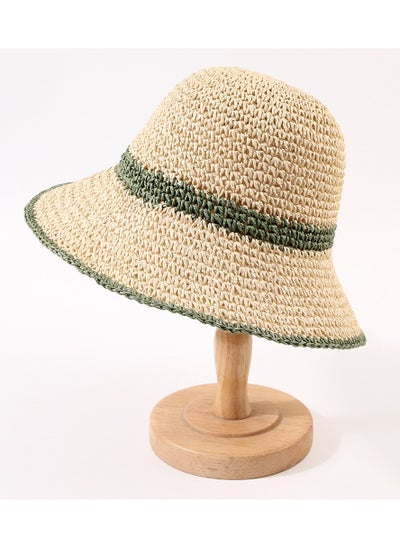 اشتري New Foldable Handwoven Straw Hat في الامارات