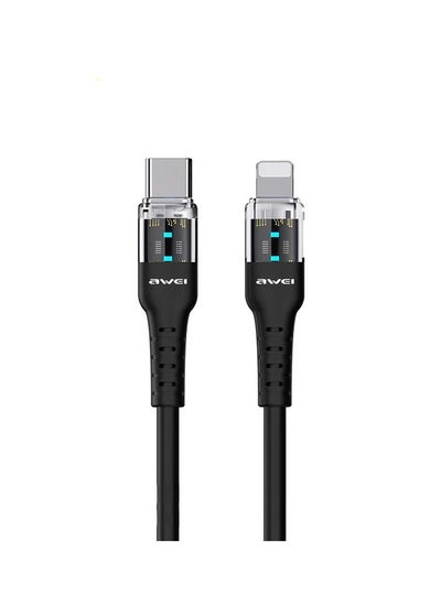 اشتري Cable Awei CL-138L Tipo C a Lightning 20W Negro في مصر