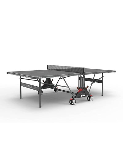 Buy Iconic Stealth (2023 Edition) Performance Table Tennis (T.T) Table| Full Size Professional Table with Quick Easy Setup| Single Player Playback Mode (1 Table Cover,2 TT Rackets,3 Balls)-NewLaunch in UAE