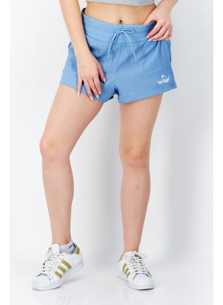 اشتري Women Sportswear Fit Running Shorts, Light Blue في الامارات