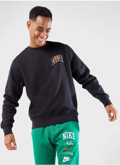 اشتري Club Basketball Crew Arch Gx Sweatshirt في السعودية