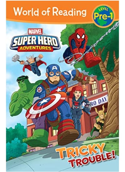 اشتري World of Reading Super Hero Adventures: Tricky Trouble!: Level Pre-1 في الامارات