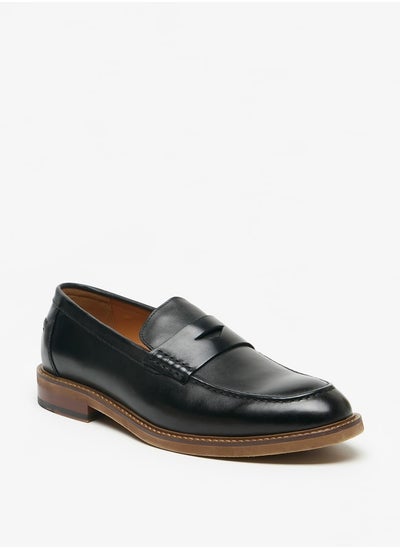 Buy Men's Solid Slip-On Loafers in UAE