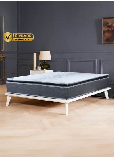 Buy Louts | Multi Layer Bed Mattress 13 Layers Thickness 29 cm Size Queen - 160x200 cm - Dark Grey in Saudi Arabia