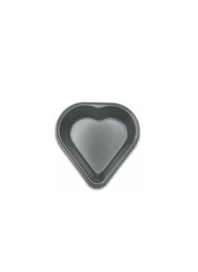 اشتري Non-Stick Mini Heart Pan 10Cm X 2.5Cm - Black في الامارات