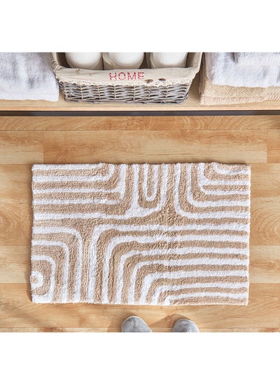 Buy Milton Sera Cotton Bathmat 80 x 50 cm in UAE