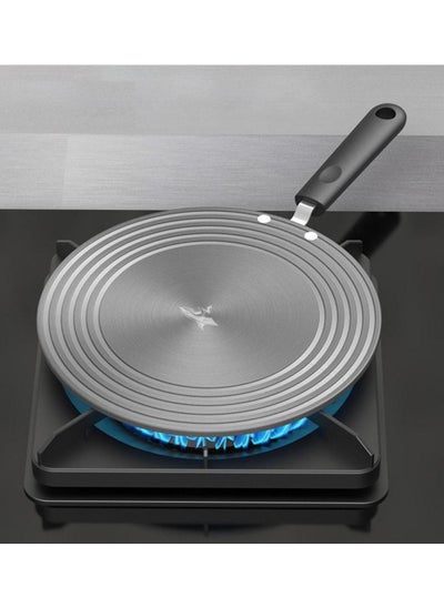 اشتري Gass Stove Heat Conduction Plate With Handle Heat Diffuser Non-slip Design Heat-absorbing Aluminum Defrost Plate في الامارات