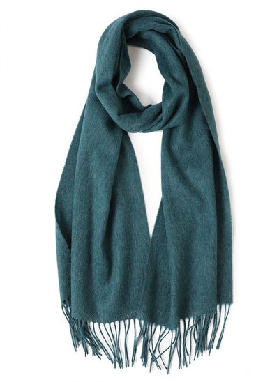 Buy Solid Color Soft And Comfortable Wool Scarf in UAE