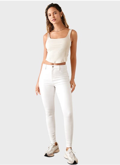 Buy High Waist Jeggings in UAE