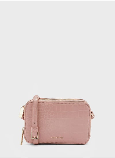 Buy Stina Double Zip Mini Crossbody Bag in UAE