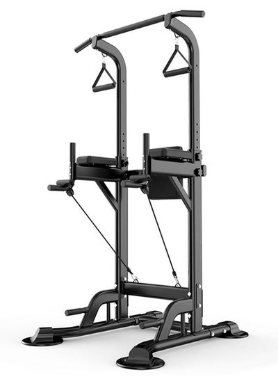 اشتري Pull-Up Rack Home Fitness Table Tower Push-Up Table Strength Trainer Abdominal Arm Whole Body Muscle Training Height Adjustable Whole Family Use Office Gym Pull-up Bars في السعودية