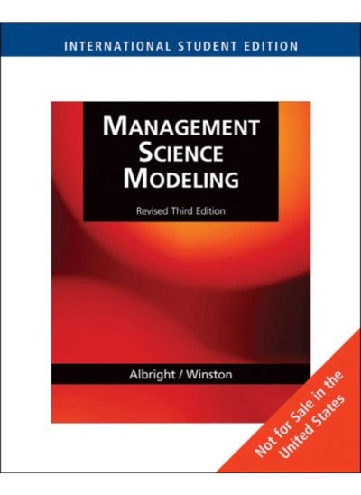 اشتري Management Science Modeling  Revised  International Edition في مصر