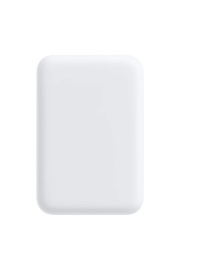 Buy MagSafe Battery Pack Portable Charger with Fast Charging Capability, Power Bank Compatible with iPhone White in Egypt