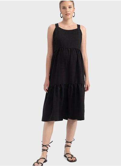 Buy Ruched Detail Dress in Saudi Arabia