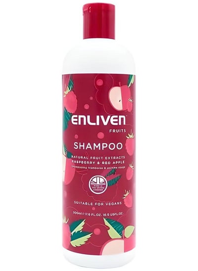 Buy Fruits Shampoo With Raspberry & Red Apple 500ml in Egypt