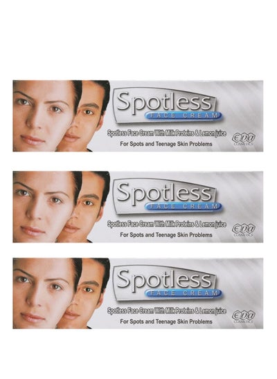 Buy 3 Piece Set Spotless Face Cream For Spots And Teenage Skin Problems 3X 18 Grams in Saudi Arabia