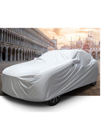 Buy PEVA Full Car Covers All Weather Waterproof Car Cover for Automobiles UV Protection/Scratch Proof/Dusty Proof Universal Full Car Cover (SUV XL:540*175*150CM) in Saudi Arabia