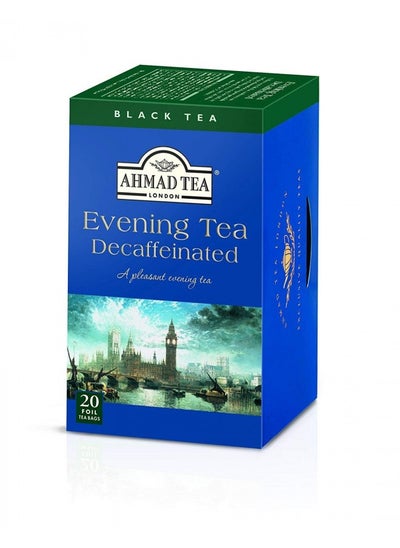 Buy Ahmad Decaf Evening Tea - 20 Teabags in UAE