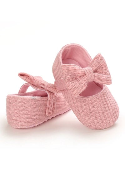 اشتري Soft Sole Knitted Baby Toddler Shoes For 0-1 Year في الامارات