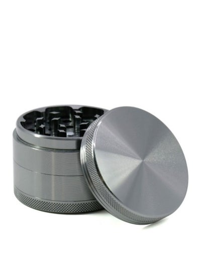 Buy 4 Layer Spice Crusher With Magnetic Lid Grey in UAE