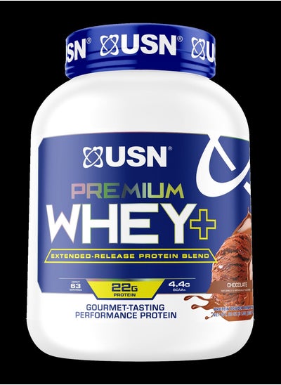 Buy USN Premium Whey Plus chocolate 5lb in UAE