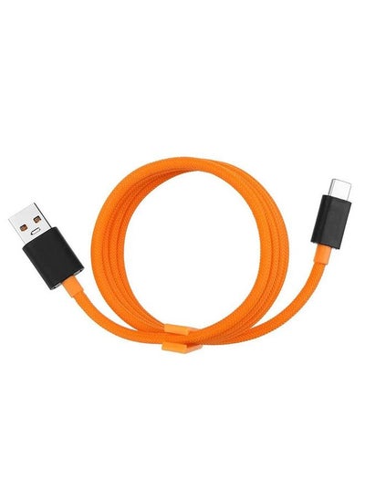 اشتري 1 Pack Of OnePlus 30 Watt Warp Charging USB Cable Orange في الامارات