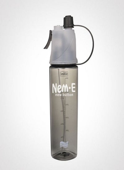 Buy The Water Spray Bottle For Outdoor Or Gym 600ml Black in Egypt