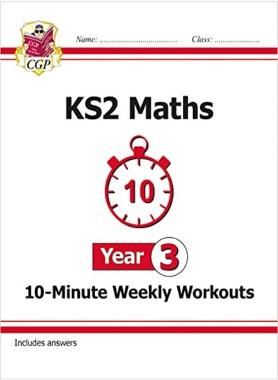 Buy Ks2 Maths 10Minute Weekly Workouts Year 3 by CGP Books - CGP Books Paperback in UAE