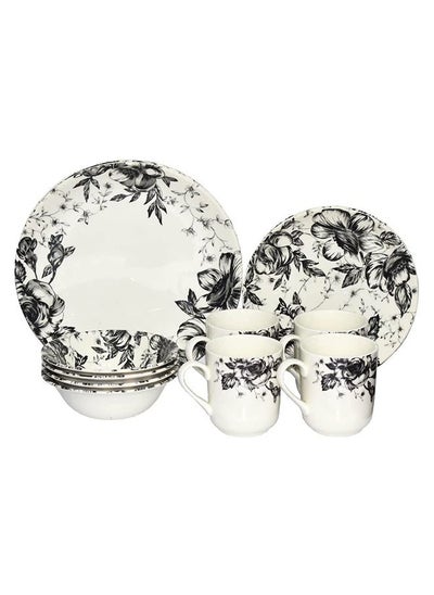 اشتري Claytan Gorgs Gry Dinner Set 16 pcs في الامارات