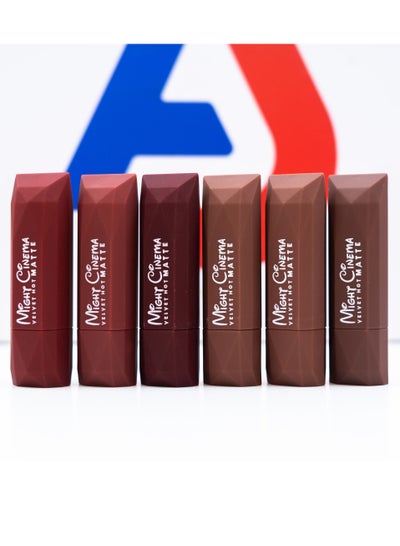 Buy Velvet Matte Lipstick - 6 Pcs Set - Collction 2 in Egypt