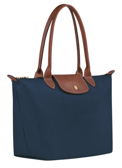 Buy champ Women's Medium Tote Bag, Handbag, Shoulder Bag, Navy Classic Style in Saudi Arabia