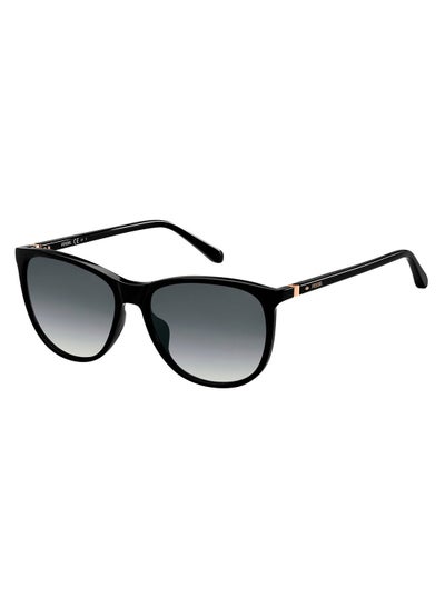 Buy UV Protection Cat Eye Eyewear Sunglasses FOS 3082/S      BLACK 56 in Saudi Arabia