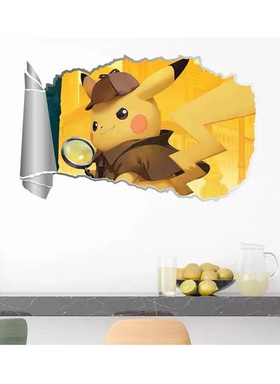 Buy Pokemon Stickers Living Room Background Decoration Children's Room Decorative Wall Stickers Removable Wallpaper in Saudi Arabia