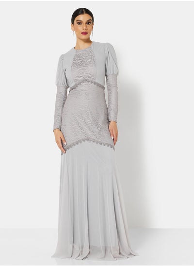 Buy Textured Panel Dress in Saudi Arabia