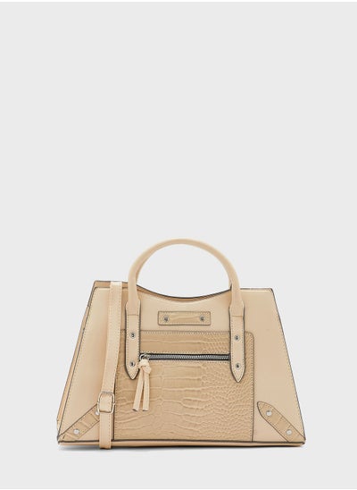 Buy Croc Detail Tote Bag in UAE