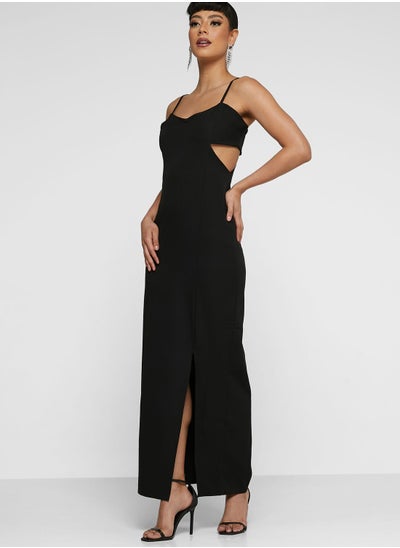 Buy Cut-Out Slit Dress in Saudi Arabia