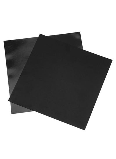 Buy 2-Piece Heatbed Build Surface Plate Set 200 x 200millimeter Black in UAE