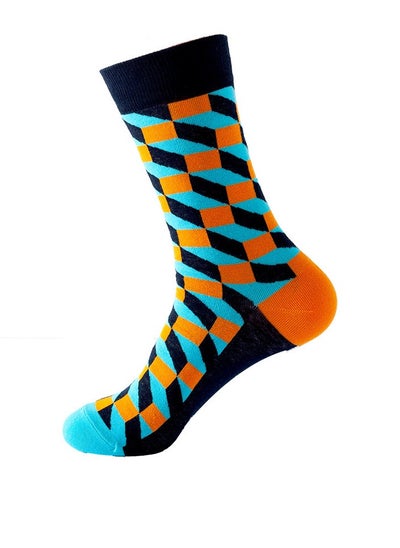 اشتري Unisex Absorb Sweat and Deodorize Socks 3 Pairs High Quality Socks One Size Fits All في الامارات