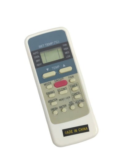 Buy Universal Air Conditioner Remote Control For Super General & O Media AC  White in UAE