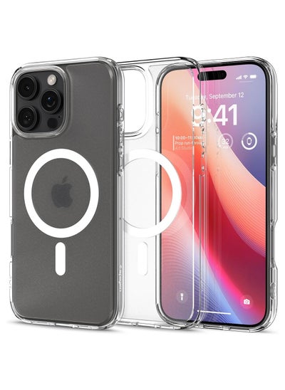 Buy Spigen Cover for iPhone 16 Pro Max Ultra Hybrid MagFit Compatible with MagSafe - Frost Clear in Egypt