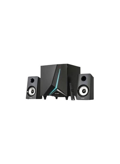 Buy F&D F670X 60W 2.1 Computer Multimedia Speaker with Subwoofer , Supporting BT/AUX/USB/FM/Coaxial/NFC , Gaming sound effects. RGB Multi-Color Lighting Mode in UAE