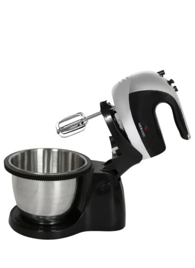 اشتري mebashi 3L Stand Bowl Mixer, 350W, 5 Speeds, Black (ME-SBM1007) في الامارات