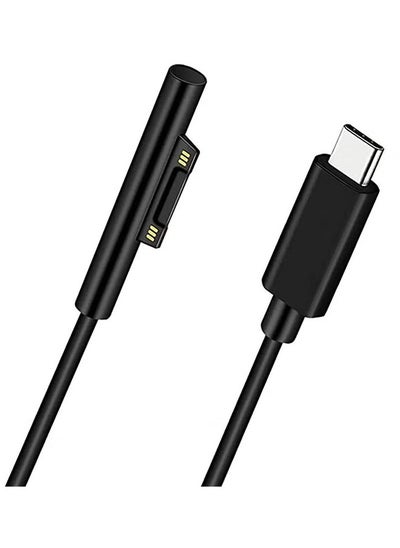 اشتري Surface Connect to USB-C Charging Cable 15V/3A, Compatible with Microsoft Surface Pro 7/6/5/4/3, Surface Laptop 3/2/1, Surface Go, Surface Book (1.5m) في السعودية