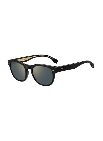 Buy Men's UV Protection Round Sunglasses - Boss 1380/S Black 51 - Lens Size: 51 Mm in UAE