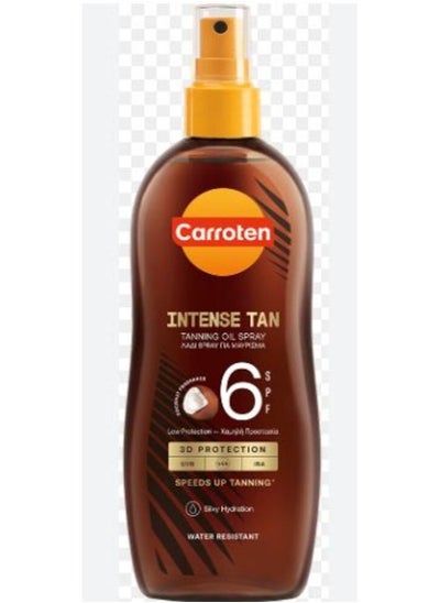 Buy Carroten Oil Spray Intense Tan SPF6 200ml in Egypt