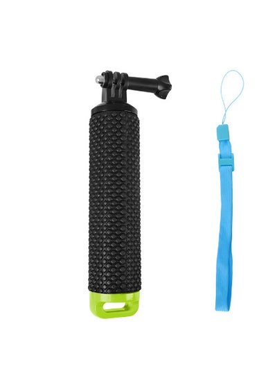 اشتري Colorful 19-Inch Extendable Camera Selfie Stick Buoyancy rod green في السعودية